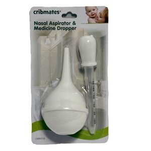 Cribmates Nasal Aspirator and Medicine Dropper Set Baby Infant Care